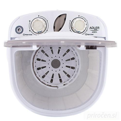 Adler mini pralni stroj s spin funkcijo-PRIROCEN.SI