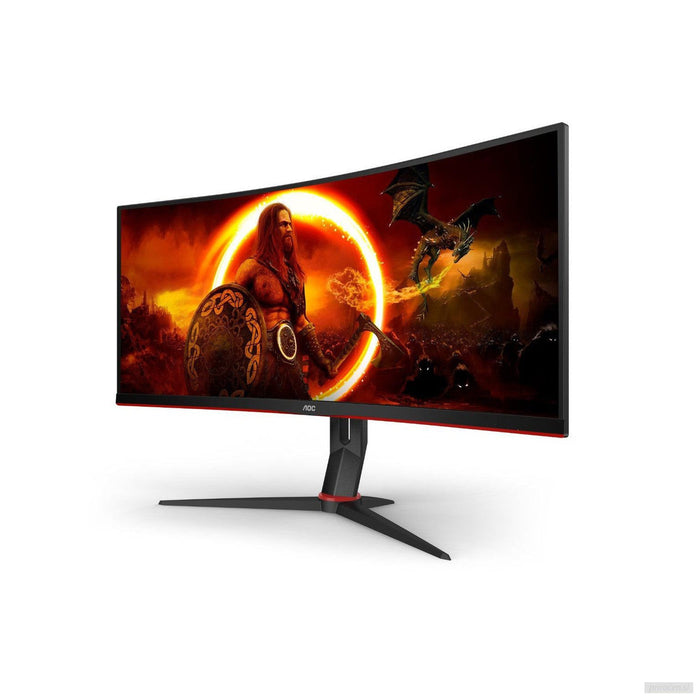 AOC CU34G2XP Ultra Wide 180Hz ukrivljen gaming monitor-PRIROCEN.SI