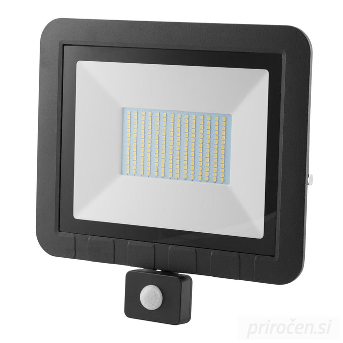 ASALITE LED reflektor 100W 4500K, 8000Lm + senzor-PRIROCEN.SI