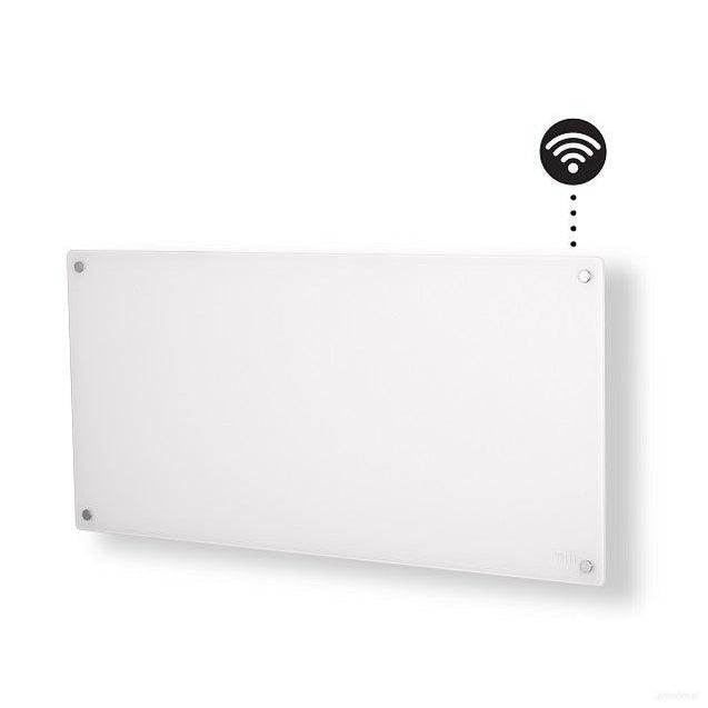 MILL panelni konvekcijski radiator Wi-Fi 900W bel steklo (GL900WIFI3)-PRIROCEN.SI