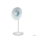 Be Cool Stojalo in namizni ventilator 40 cm bele barve-PRIROCEN.SI