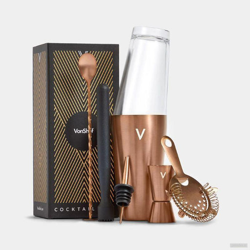 VonShef 6 delni bakreni set za koktajle-PRIROCEN.SI