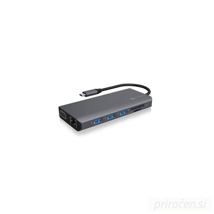 Icybox IB-DK4070-CPD USB-C priklopna postaja s Power Delivery 100W-PRIROCEN.SI