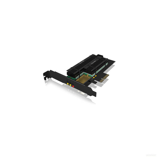 Icybox PCIe razširitvena kartica za 2x M.2 SSD-ja s hladilnikom-PRIROCEN.SI