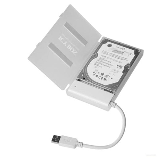 Icybox IB-AC603a-U3 adapter za priklop 2.5" SATA diska, USB 3.0, belo-PRIROCEN.SI