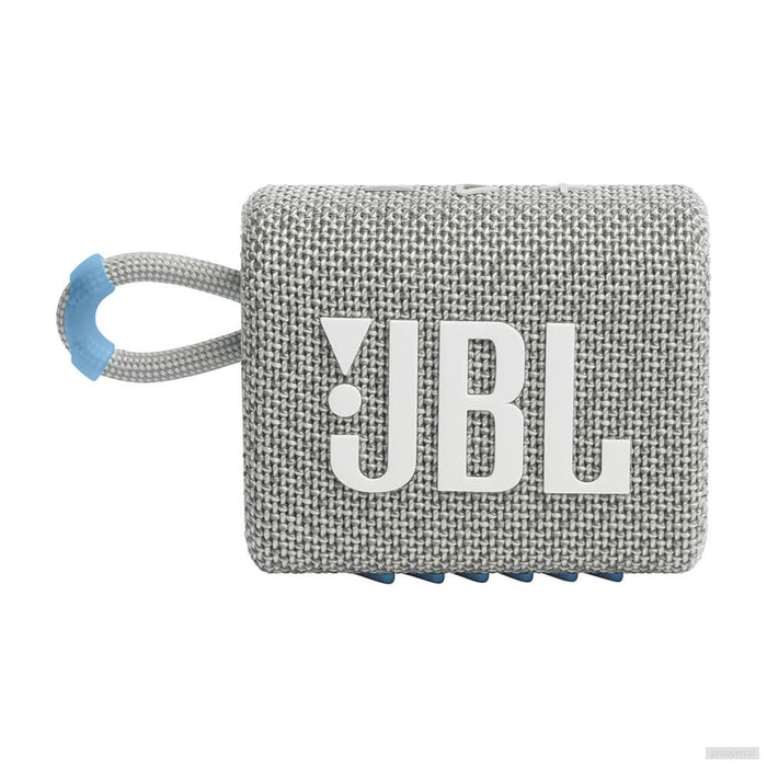 JBL GO 3 ECO Bluetooth prenosni zvočnik, bel-PRIROCEN.SI