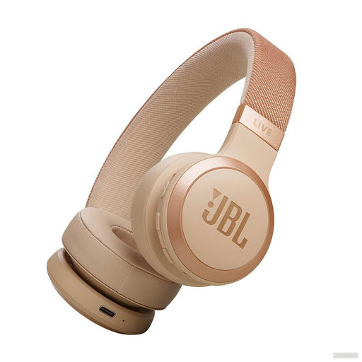 JBL Live 670NC Bluetooth naglavne brezžične slušalke, sand-PRIROCEN.SI