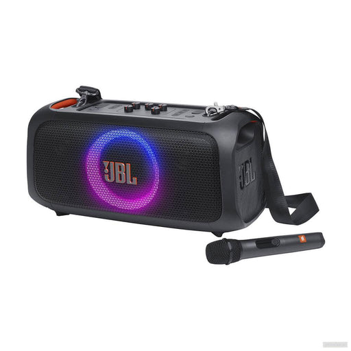 JBL Partybox On-The-Go Essential Bluetooth prenosni zvočnik z mikrofonom-PRIROCEN.SI
