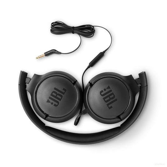 JBL Tune 500 naglavne slušalke z mikrofonom, črne-PRIROCEN.SI