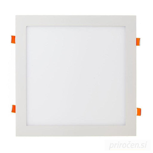 V-TAC LED panel 24W, vgradni, oglat - ZADNJI KOSI-PRIROCEN.SI
