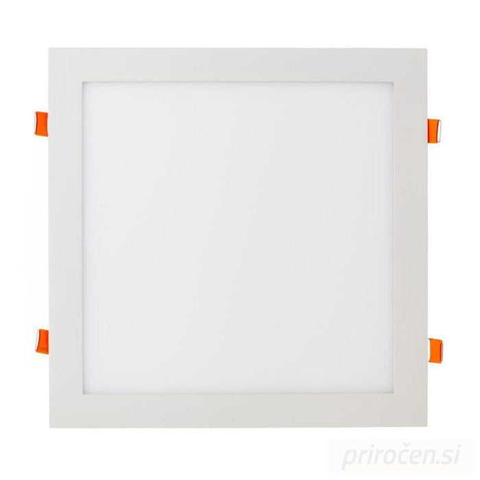 V-TAC LED panel 24W, vgradni, oglat - ZADNJI KOSI-PRIROCEN.SI