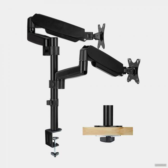 VonHaus dvojni nosilec za monitor do diagonale 32'', plinski drog POŠKODOVANA EMBALAŽA-PRIROCEN.SI