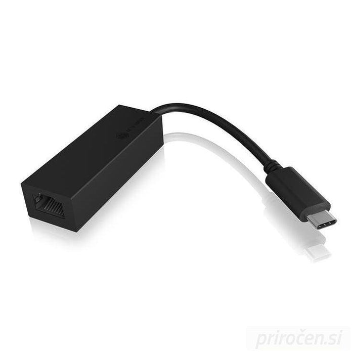 Icybox USB 3.0 mrežna kartica/adapter iz USB-C na Gigabit Ethernet-PRIROCEN.SI