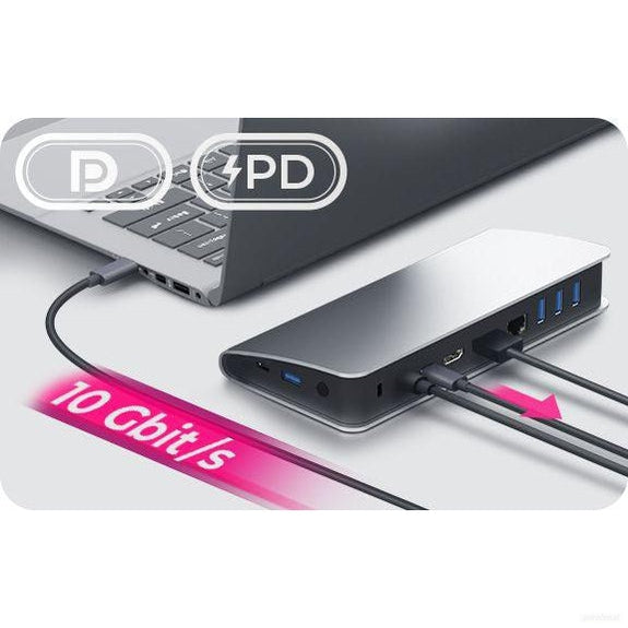 Icybox IB-DK2408-C 11-in-1 USB Type-C DockingStation priklopna postaja za prenosnik s Power Delivery 60W-PRIROCEN.SI