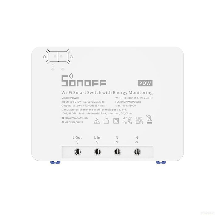 SONOFF pametno stikalo Wi-Fi za merjenje porabe energije POWR3-PRIROCEN.SI