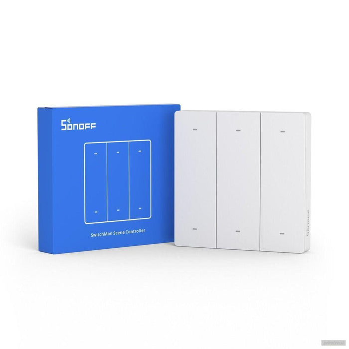 SONOFF pametno stensko stikalo Wi-Fi R5, bela-PRIROCEN.SI