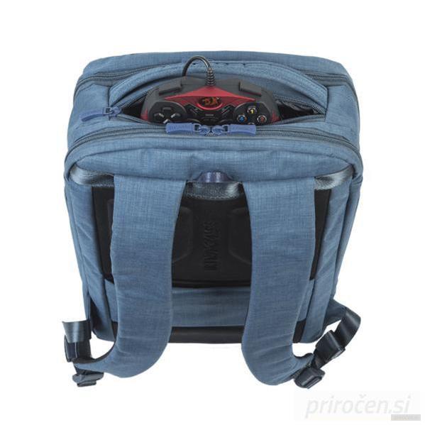 RivaCase turkizno-moder veliki nahrbtnik za prenosni računalnik 17.3" 8365-PRIROCEN.SI