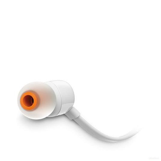 JBL Tune 110 In-ear slušalke z mikrofonom, bele-PRIROCEN.SI