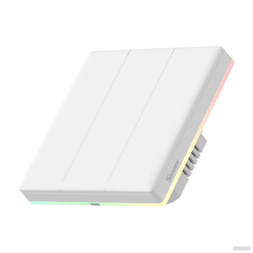 SONOFF pametno stensko stikalo TX Ultimate RGB, Wi-Fi, trojno-PRIROCEN.SI