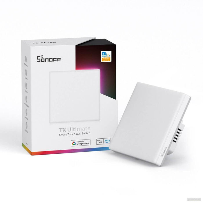 SONOFF pametno stensko stikalo TX Ultimate RGB, Wi-Fi, enojno-PRIROCEN.SI