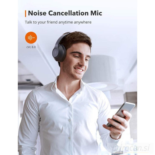TaoTronics Bluetooth naglavne slušalke CVC 8.0 Active Noise Cancelling TT-BH055-PRIROCEN.SI