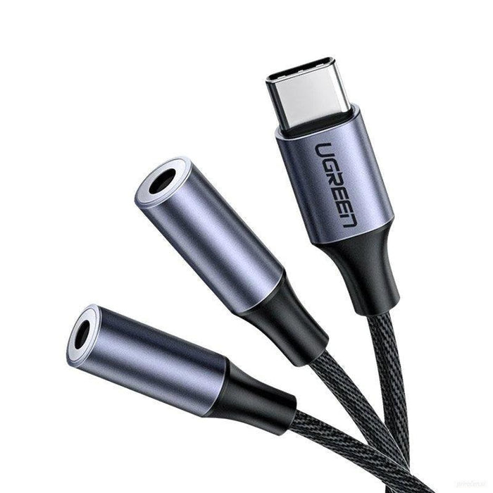 Ugreen USB-C na 3.5 mm avdio 2x 25cm - polybag-PRIROCEN.SI