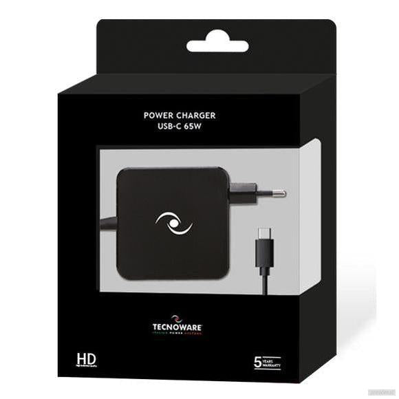 Tecnoware univerzalni napajalnik USB-C 65W s "Power delivery" funkcijo-PRIROCEN.SI