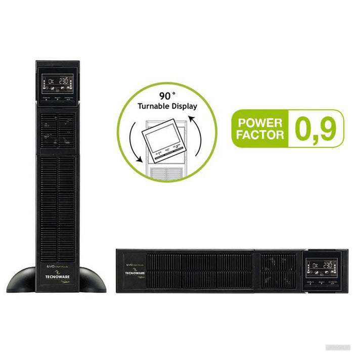 Tecnoware UPS EVO DSP PLUS 3600 RACK / TOWER brezprekinitveno napajanje-PRIROCEN.SI