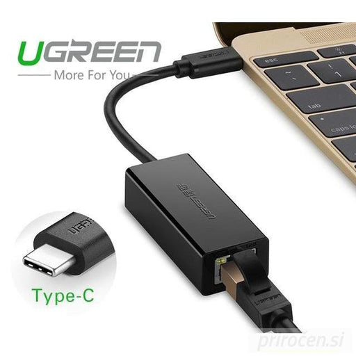 Ugreen USB-C 10/100 mrežna kartica-PRIROCEN.SI