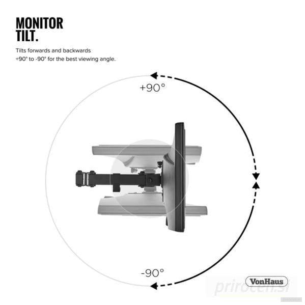 VonHaus enojni namizni nosilec za monitor (13-32'')-PRIROCEN.SI