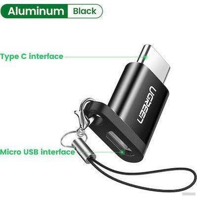 Ugreen obesek z adapterjem USB-C na Micro USB - blister-PRIROCEN.SI